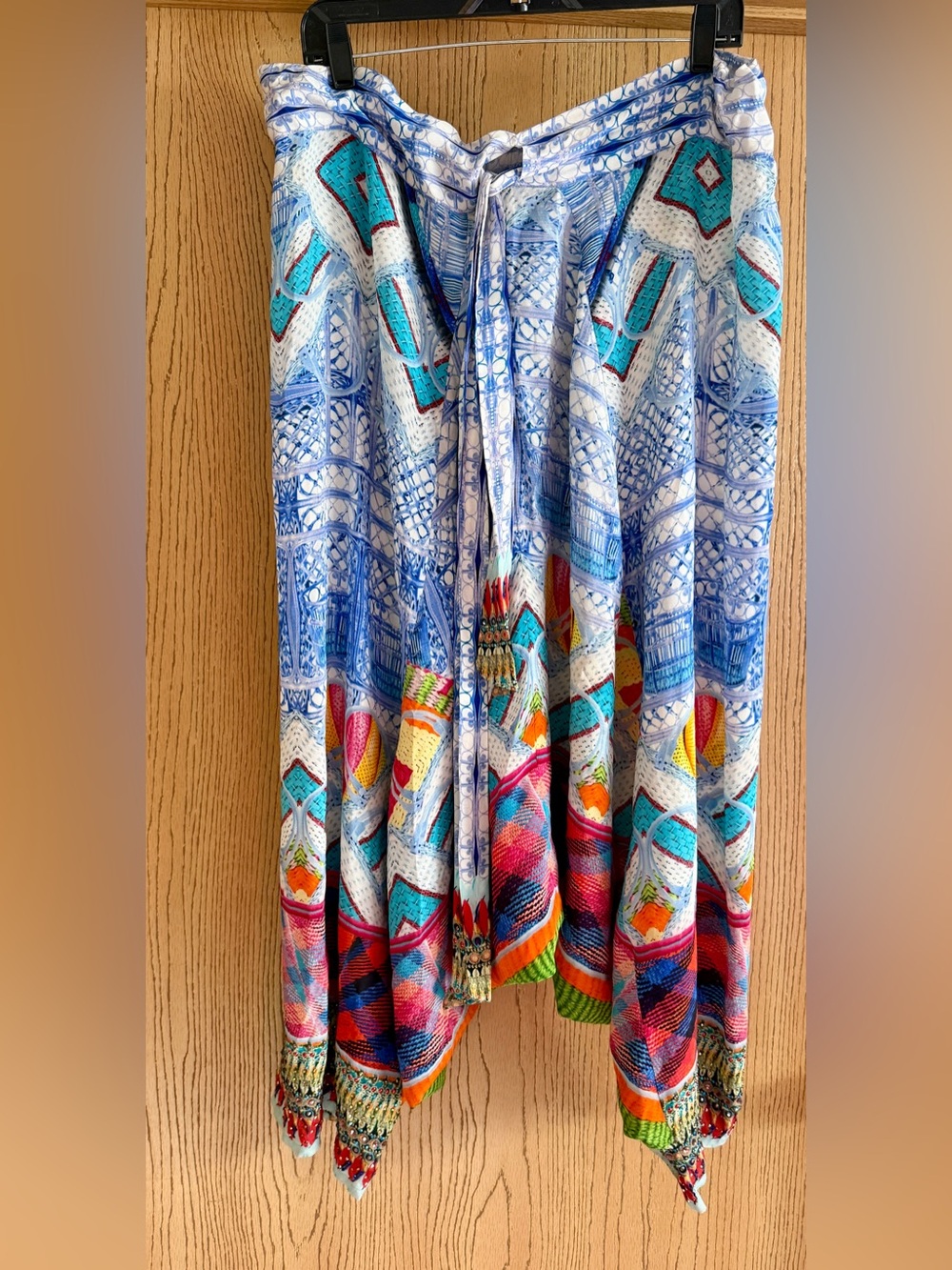 Camilla Multicolor Printed Harem Pants with crystal Accents